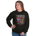 thumbnail image 4 of Tennessee TN Born and Bred Southerner Unisex Plus Fleece Graphic Sweatshirt Brisco Brands 2X, 4 of 5