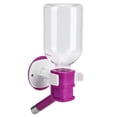 thumbnail image 1 of Bebedero de agua para mascotas ABS morado, fuente y bebedero con botella de almacenamiento para perros y gatos., 1 of 11