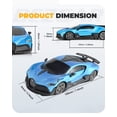 thumbnail image 2 of Coche de juguete BEZGAR Bugatti Grand Sport Vitesse 1:24 RC Kids 6+, 2 of 6