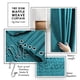 thumbnail image 4 of Set de accesorios de baño Clara Clark Teal con cortina de ducha, 4 of 9