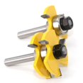 thumbnail image 4 of 1 Pcs 8mm Shank Tongue and Groove Router Bits Teeth T Shape Wood Milling Cutter, 4 of 7