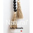 thumbnail image 6 of Minzimin Decor Wood Beads Garland Farmhouse Wall Hanging Decorations Natural Wooden Bead Tassel Decorative for Coffee Table Christmas and Prayer, 6 of 8