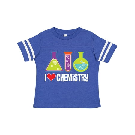 

Inktastic I Love Chemistry Science Gift Toddler Boy or Toddler Girl T-Shirt