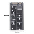 thumbnail image 5 of Placa de conversión M2 a SATA3.0 placa adaptadora de 6 Gbps compatible con NGFF 2230 2242 SSD, 5 of 5