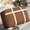 Coffee #2, variant on GUUDIE Large Capacity Storage Bag with Zippers, Waterproof Moving Tote Bag with Reinforced Handle, Heavy Duty Duffel Bag for Clothes, Bedding, Travel, Moving, Storage & Organization