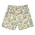 thumbnail image 7 of FORMRS Boys Swim Trunks Quick Dry Mesh Lining Beach Boardshorts, Sizes XS-XL, Watercolor Animals Pattern, 7 of 7