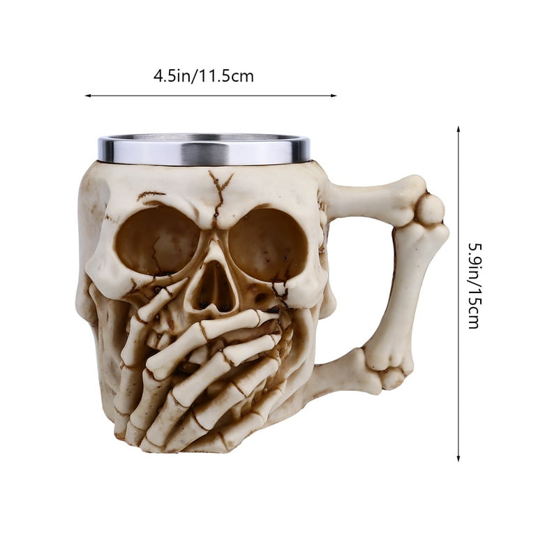 3D Skull Beer Mug : r/blender