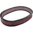 thumbnail image 3 of JEGS High Flow Washable Filter Element Oval 14 1/2 in. L x 8 in. W x 2 in. H [Red], 3 of 4