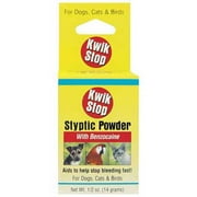 Kwikstop Styptic Powder, 0.5 oz