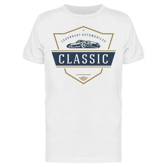 Hot Rod Classic Car Graphic T-Shirt Men -Image by Shutterstock, Male Small
