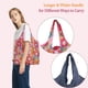 thumbnail image 3 of Bolsas de supermercado reutilizables Bolsas de supermercado plegables Lindas bolsas de supermercado resistentes al desgarro e impermeables, 3 of 5