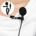 thumbnail image 4 of Mini micrófono multifunción con clip para cuello para teléfono móvil, transmisión en vivo, grabación de entrevistas, 4 of 12