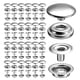 thumbnail image 1 of Scienceny 100 piezas/Kit barco lona botón a presión portátil anticorrosivo resistente bolso cinturón DIY reparación sujetador Accesorios Bombillas para automóviles, 1 of 6