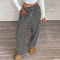 thumbnail image 2 of Womens Wide Leg Sweatpants High Waisted Cargo Pants Women Straight Leg Pants Women Straight Leg Scrub Pants for Women Casual Work Pants Women Camo Cargo Pants for Women, 2 of 5