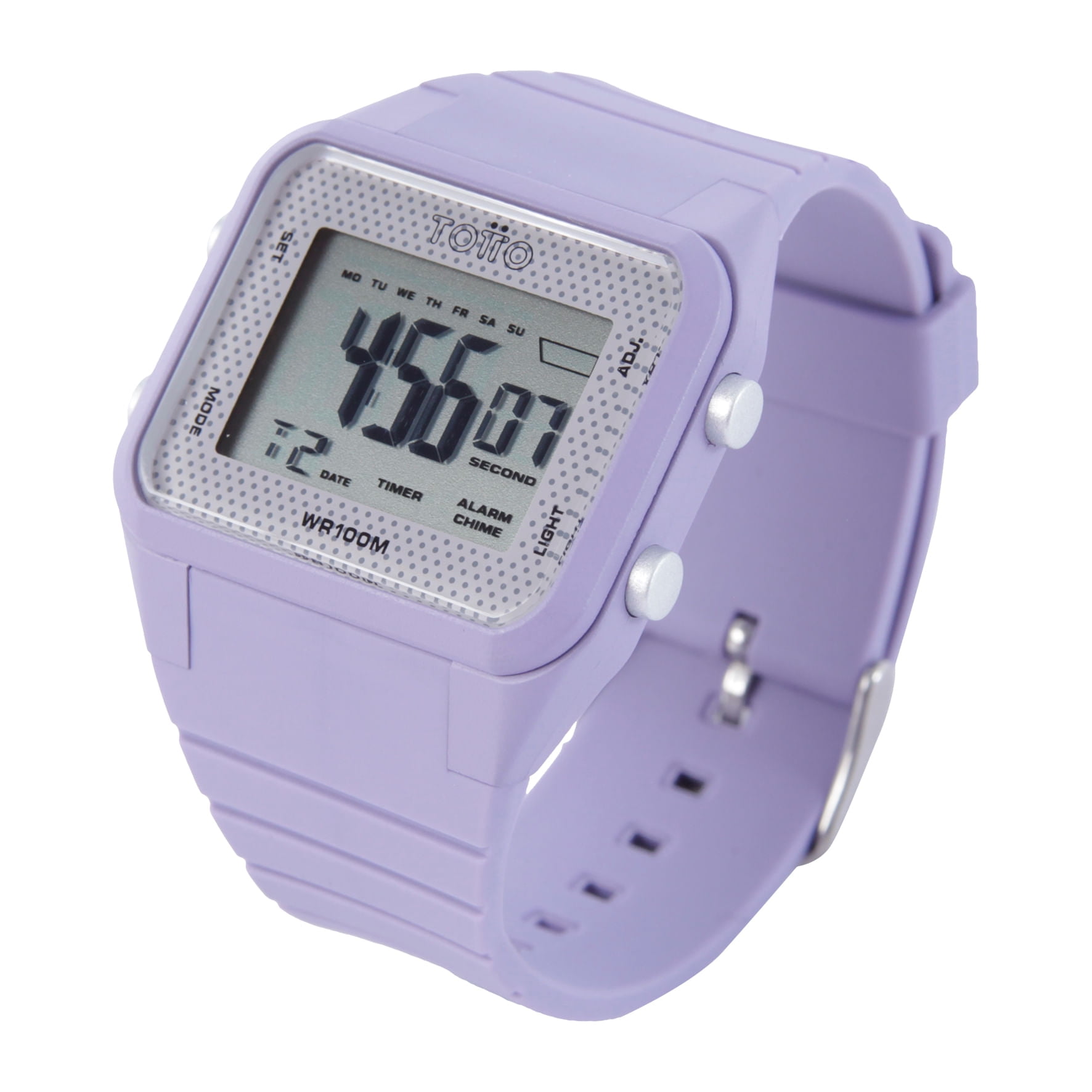 Reloj Digital Y Sumergible Para Mujer Monza Negro/Black