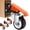 880Lbs, variant on 660Lbs Heavy Duty Side Mount Retractable Workbench Casters, Set of 4