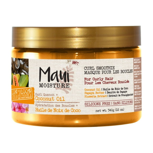 Masque Maui Moisture Hydratation des boucles + huile de noix de coco