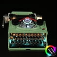 thumbnail image 7 of ‌LED Light Compatible with Legos 21327 Building Set, LED Light Kit for Legos 21327 Vintage typewriter Building Toy, Only Decoration Lights, No Building Model Kit, 7 of 7