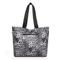 thumbnail image 5 of Wrangler Large Tote Bag for Women Designer Leopard Print Purse for Travel Work Gym, Black, 5 of 7