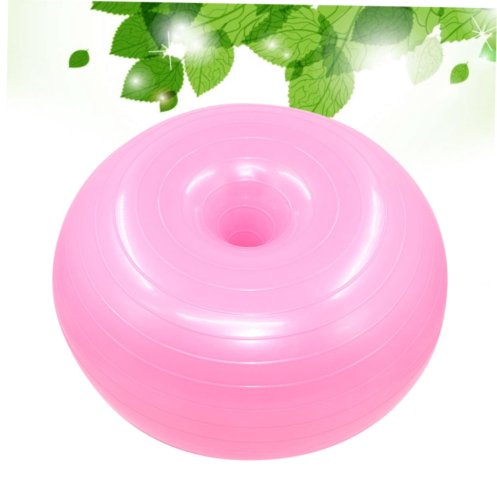 UPKOCH 1Pack Exercise Equipment Yoga Ball Balance Balls Donuts Shaped PVC for Fitness Beginners