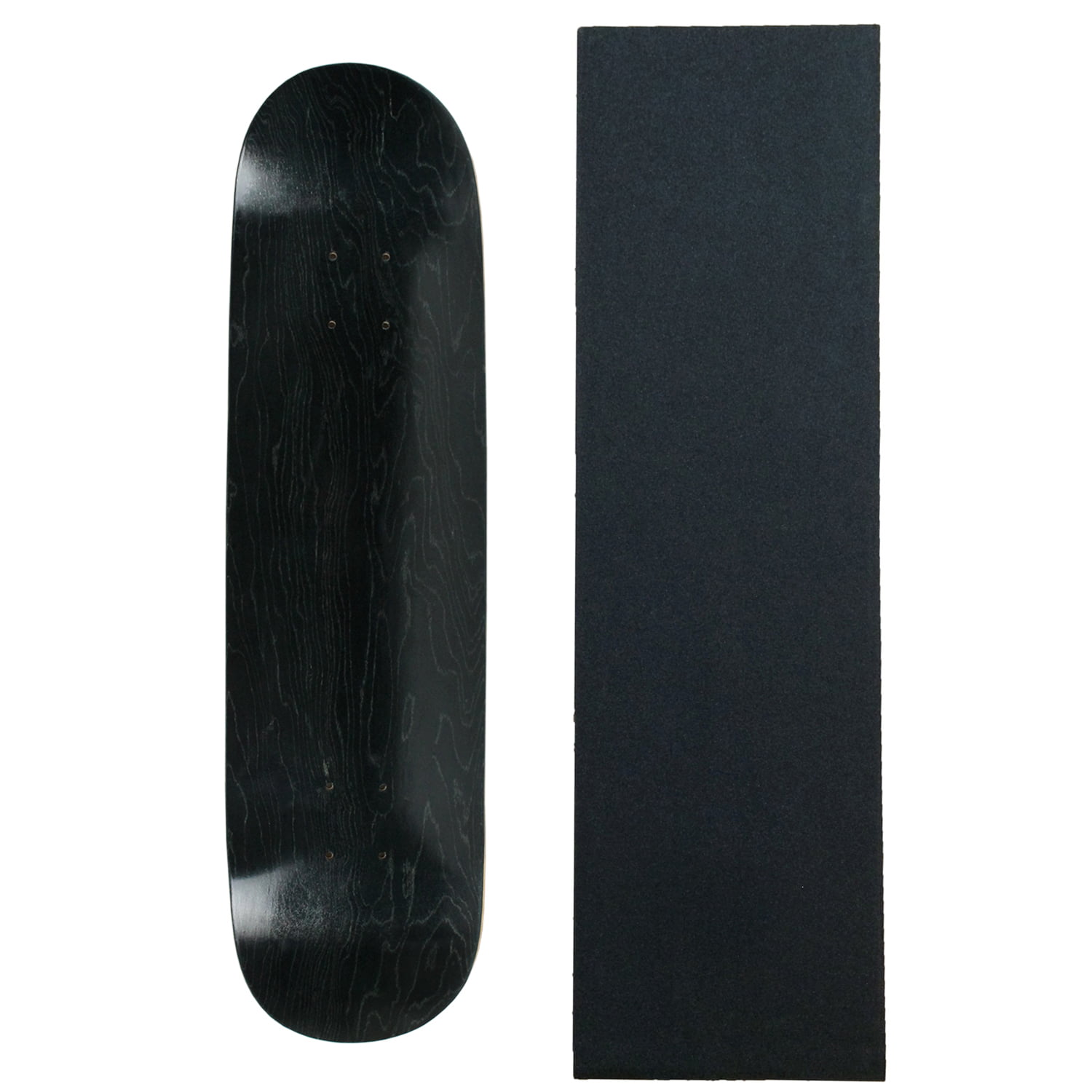 MOOSE Blank SKATEBOARD DECK 8.25 BLACK Skateboards 