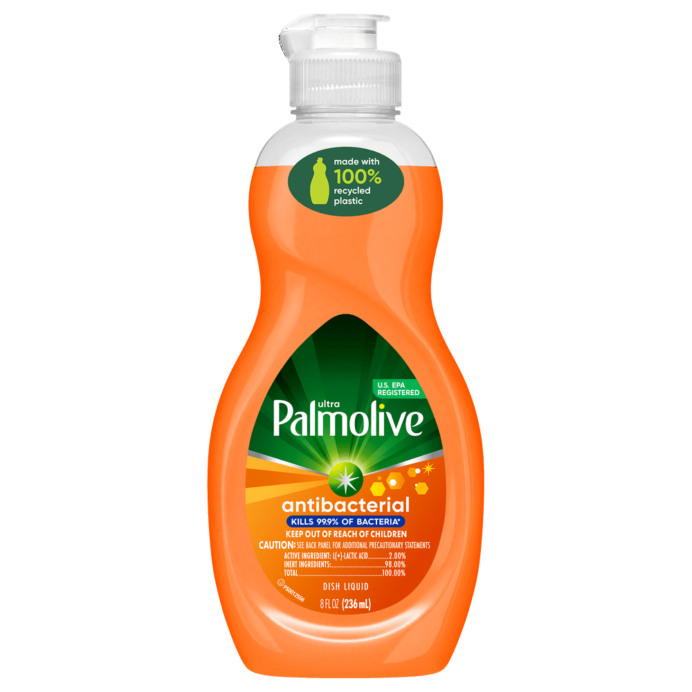 Palmolive Ultra Antibacterial Liquid Dish Soap Orange 8 oz Walmart