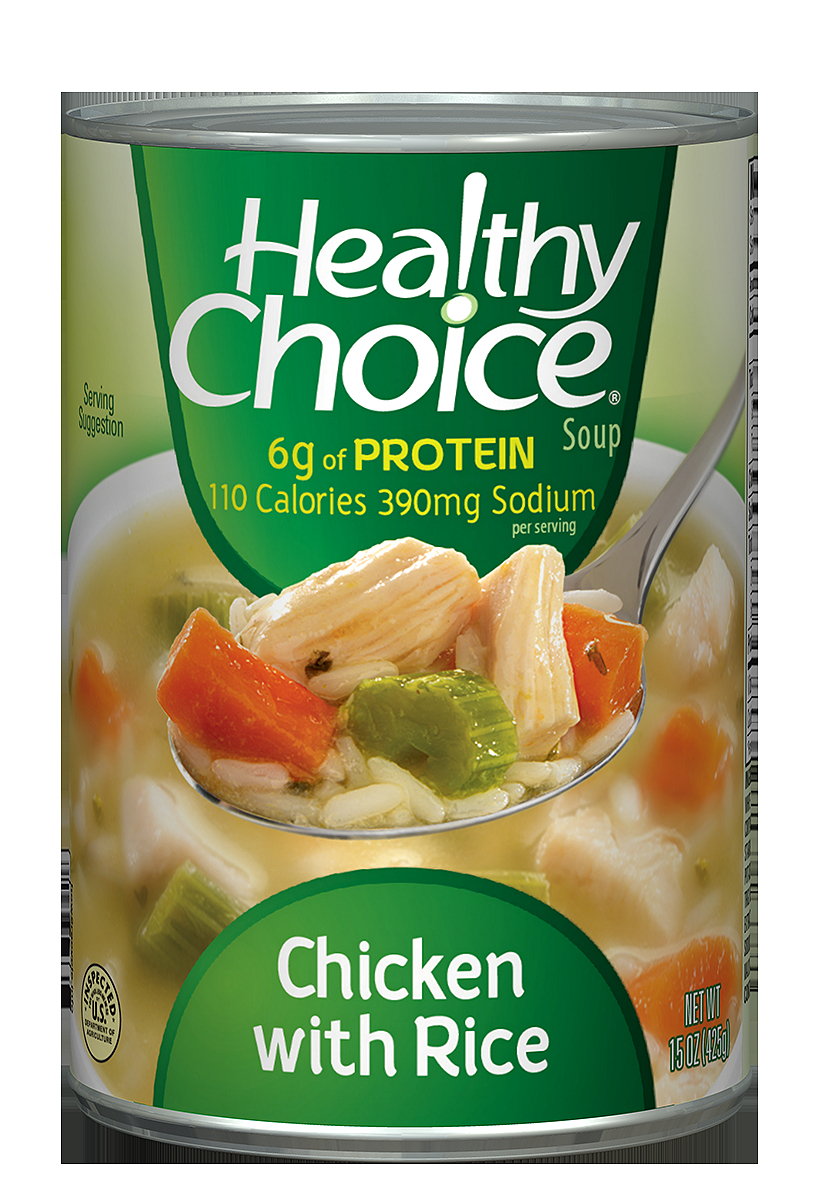 Healthy Choice Chicken And Rice Soup Calories Healthy Choice Chicken with Rice Soup 15 Ounce Can - Walmart.com