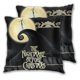 thumbnail image 2 of Juego de 2 fundas de almohada de felpa cuadradas negras de Pesadilla antes de Navidad, decoración de doble cara, cama de automóvil, dormitorio, sofá, fundas de almohada suaves, decoración del hogar,, 2 of 5