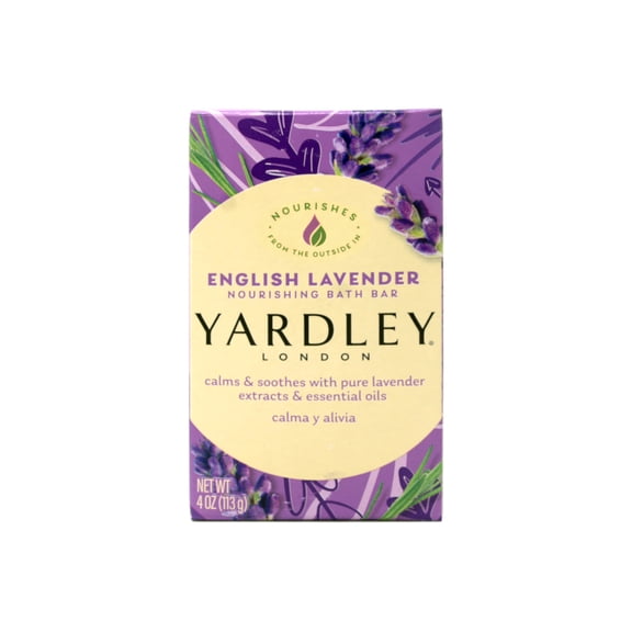 Yardley English Lavender Bath Bar, 4 oz - 24 Pack