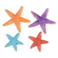 thumbnail image 1 of Figuras Marinas 4 Piezas Simulación Estrella Pez Modelo Acuario Decoración Mano de Obra Fina Magideal Figuras Marinas, 1 of 7