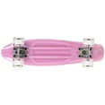 thumbnail image 4 of Rekon 22" Complete Mini Cruiser Plastic Skateboard (Glow in Dark Pink w/ LED Wheels), 4 of 8