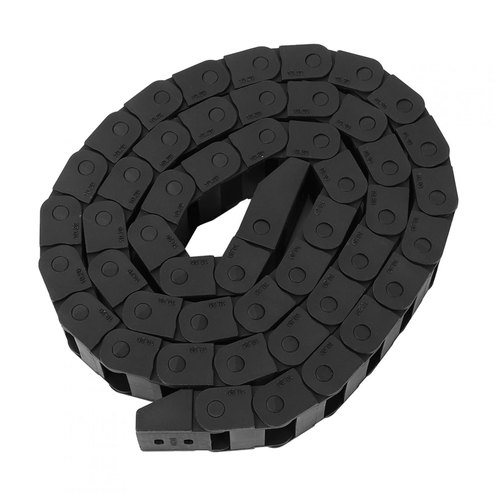 Drag Chain, Nylon Cable Drag Chain, 10x20mm 1 Meter R18 Drag Chain, For