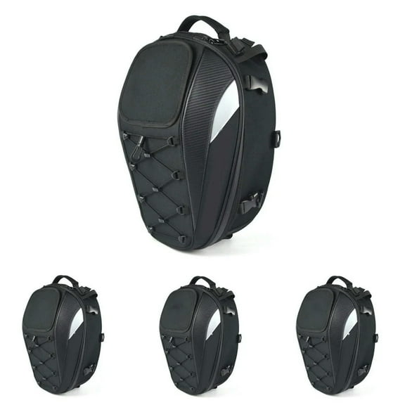 FOR Waterproof Motorcycle Tail Bag Multi Functional Rear Motorcycle Seat Bag High Capacity Motorcycle Backpack