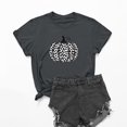 thumbnail image 2 of Camiseta de manga corta con cuello redondo para mujer a la moda, blusa suelta con estampado de verano Fridja  gope4093, 2 of 4