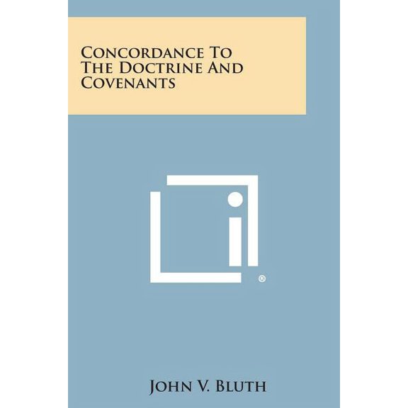 Concordance to the Doctrine and Covenants (Paperback)