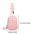 thumbnail image 2 of Bolso Bandolera Plisado  Acolchada Diario para Mujer Con Correa Ajustable, 2 of 6