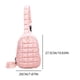 thumbnail image 2 of Riñonera Fruncida Con Bolso Cruzado para Mujer Femenino Gran Capacidad, 2 of 6