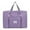 Handbags E, variant on LACKUST Foldable Travel Duffel, Tote Carry, Sport Duffle, Weekender, Overnight, For Women & Girls,Pink