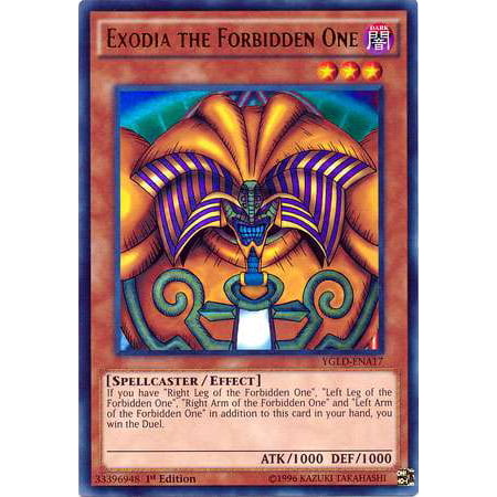 YuGiOh Yugi's Legendary Decks Exodia the Forbidden One