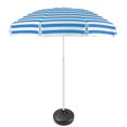 thumbnail image 2 of Generic Base de Parasol Ronde Portable pour Usage Extérieur - Support Rempli d'Eau pour Parasols de Patio, Convient aux Poteaux de 35-38mm, Design Léger en Noir, Taille 38x14cm, 2 of 6