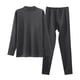 thumbnail image 1 of Conjunto de ropa interior térmica para hombre, camisa y pantalón abrigados de cuello medio, resistentes al frío, para otoño. SG, 1 of 9