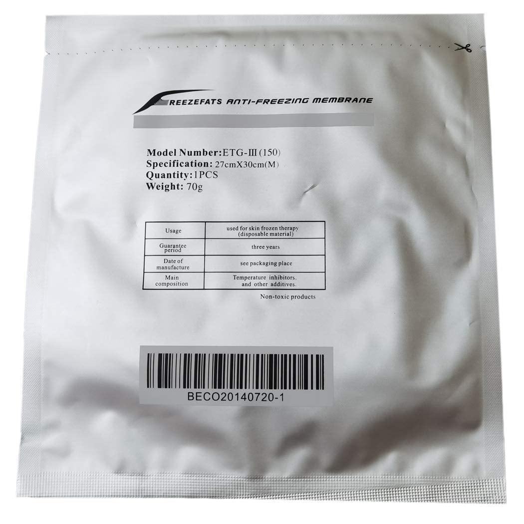 10 Pcs Anti Freeze Membrane Therapy Film 27×30cmGel Cooling Pads