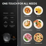 TOSHIBA OptiChef 7-in-1 Countertop Microwave Oven Air Fryer Combo