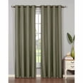 thumbnail image 4 of Bella Luna Emma Extra Wide Solid Room Darkening Thermal Grommet Curtain Panels (Set of 2), 4 of 7