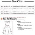 thumbnail image 3 of Women's Wrap V Neck High Waist Dress Flare Half Sleeve Trendy Printed Casual Loose A Line Dress Knee Length Dress, 3 of 7