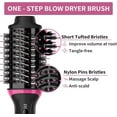 thumbnail image 6 of Dual Voltage Hair Dryer Brush for European Travel, Professional Blow Dryer Styler Volumizer with Negative Ion Anti-frizz, 6 of 8