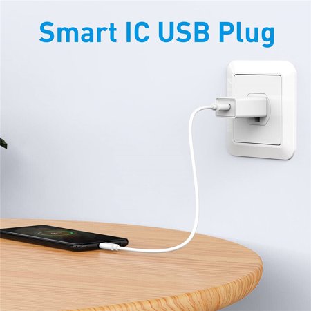 Plug 5V 1A USB Port Wall Charger 5 Volt 1 Amp AC-DC Power Adapter Converter