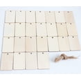 thumbnail image 4 of Decoración de virutas de madera no porosas hechas a mano con dibujos animados que se pueden utilizar como decoración de etiquetas de madera con virutas de madera, 4 of 4