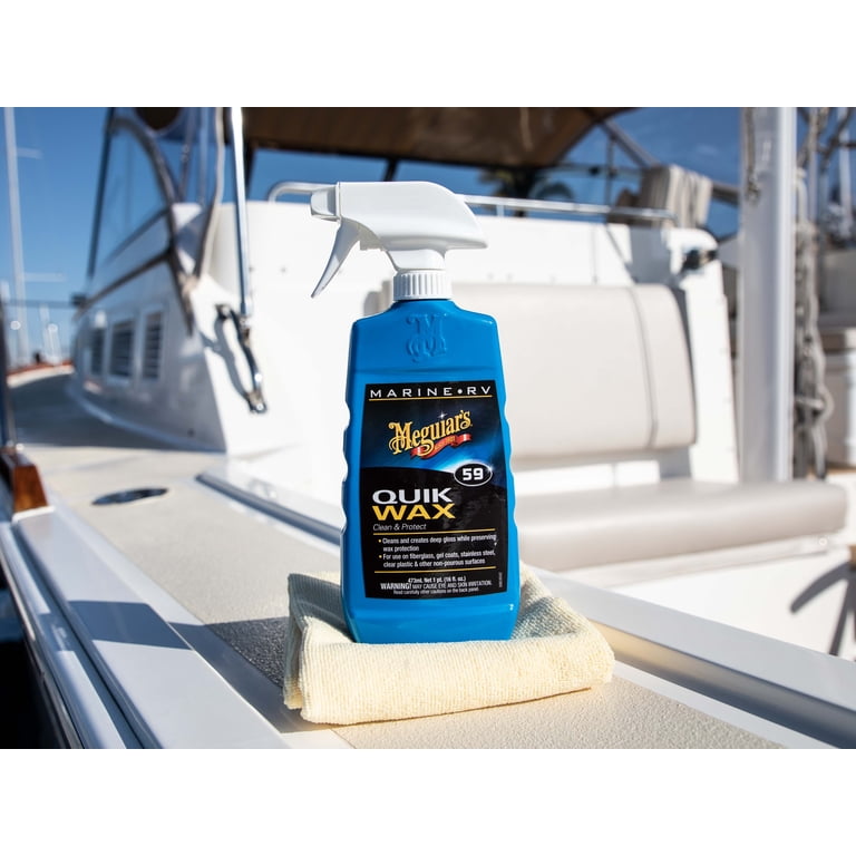 Meguiar's, Marine RV Quik Wax, 16 fl oz, Trigger Spray - Walmart.com
