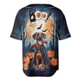 thumbnail image 2 of Happy Halloween Vampire Rhodesian Ridgeback BOO with Pumpkins Fun and Spooky All Over Print 3D Baseball Shirt Ridgebacks Dog Lover Gifts Softball Sport - 00018, 2 of 6